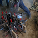 Image for article titled Casting Molten Metal On Wood With a Hungarian Design Master
